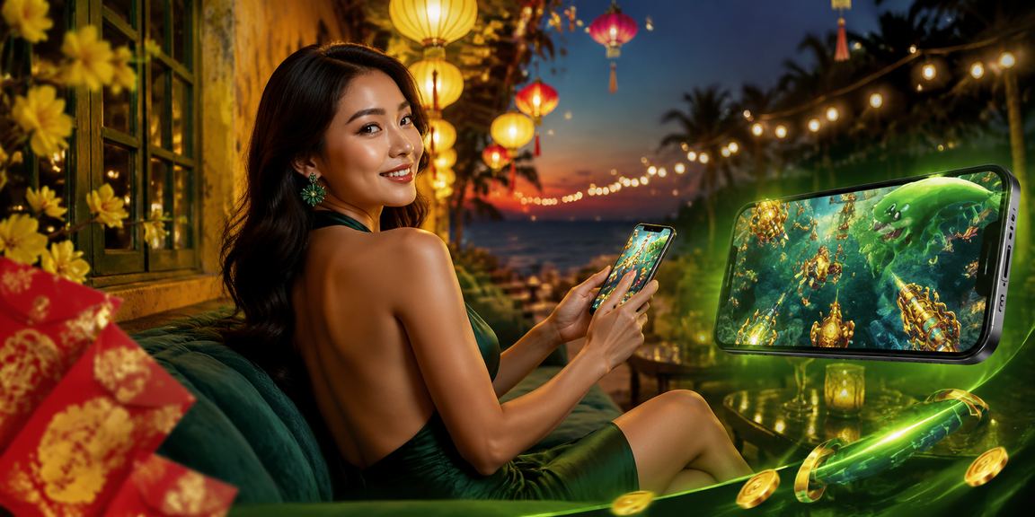 Người chơi tham gia bắn cá trực tuyến tại vvwin với giao diện tiếng Việt