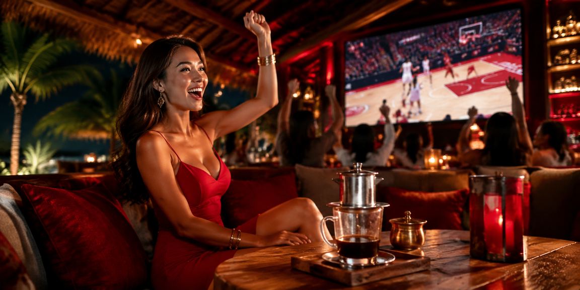 Cá cược bóng rổ tại Phú Quốc cùng cà phê buổi sáng